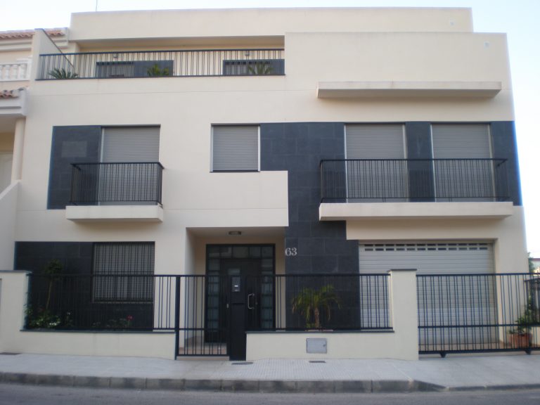 Conjunto de fachada.